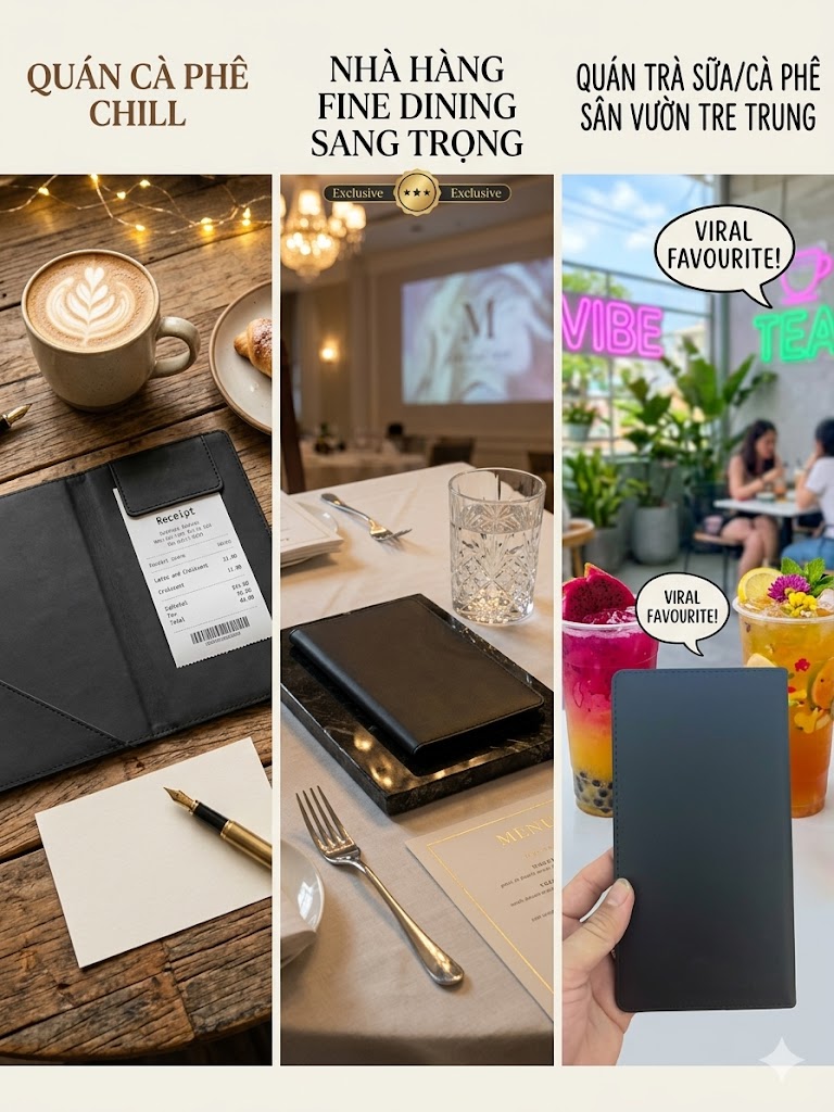 BÌA TÍNH TIỀN CAO CẤP – CHI TIẾT NHỎ TẠO NÊN ĐẲNG CẤP PHỤC VỤ BÌA TÍNH TIỀN CAO CẤP – CHI TIẾT NHỎ TẠO NÊN ĐẲNG CẤP PHỤC VỤ