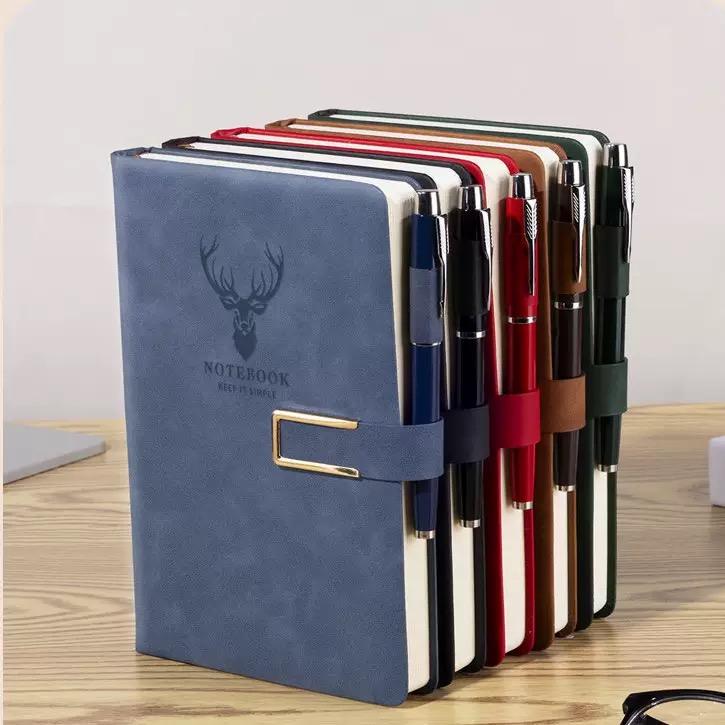 Sổ Tay A5 Bìa Da In Logo Sổ Tay A5 Bìa Da In Logo